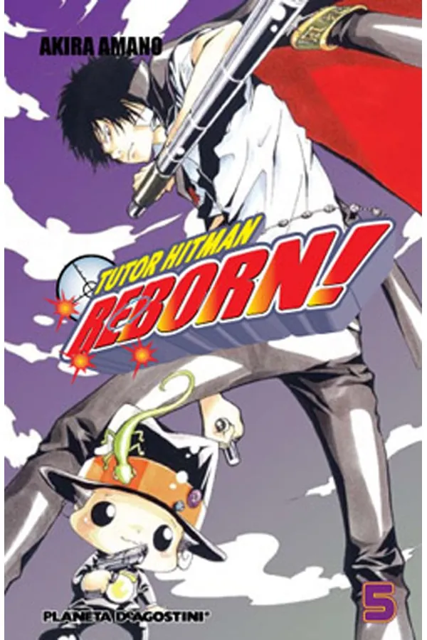 Portada del manga TUTOR HITMAN REBORN 5 - Yakuza Manga