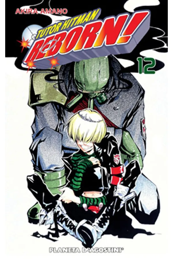 Portada del manga TUTOR HITMAN REBORN 12 - Yakuza Manga