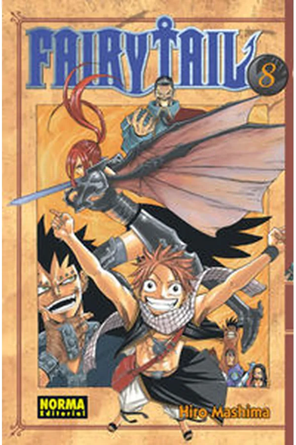 Portada del manga FAIRY TAIL 8 - Yakuza Manga