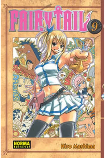 Portada del manga FAIRY TAIL 9 - Yakuza Manga
