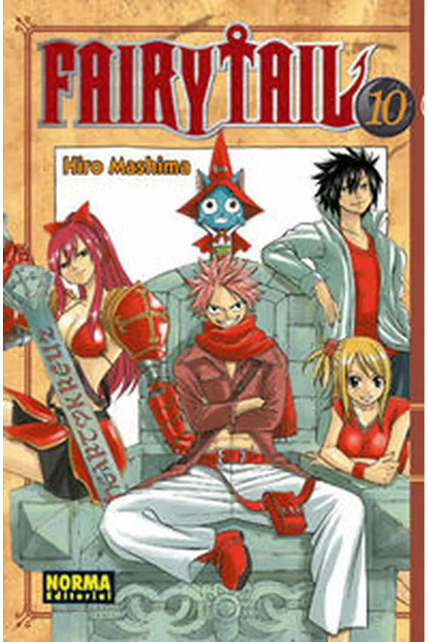 Portada del manga FAIRY TAIL 10 - Yakuza Manga