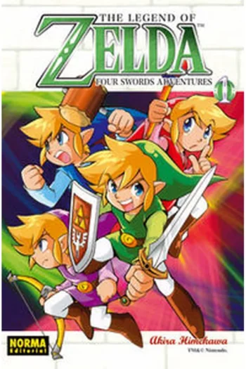 LEGEND OF ZELDA 08 FOUR SWORDS ADVENTURES VOL 1