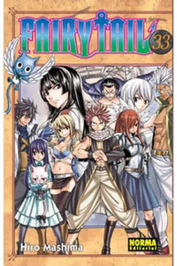 Portada del manga FAIRY TAIL 33 - Yakuza Manga