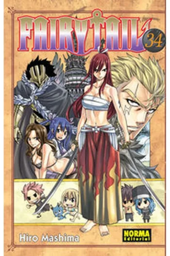 Portada del manga FAIRY TAIL 34 - Yakuza Manga