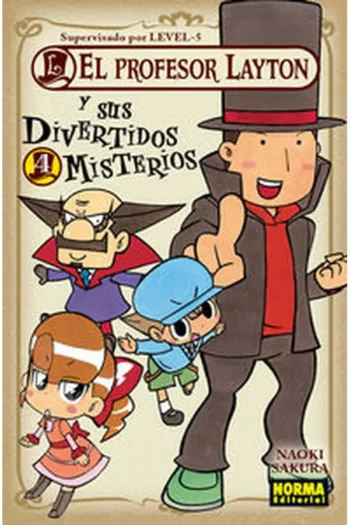 PROFESOR LAYTON Y SUS DIVERTIDOS MISTERIOS 4