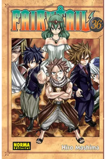 Portada del manga FAIRY TAIL 36 - Yakuza Manga