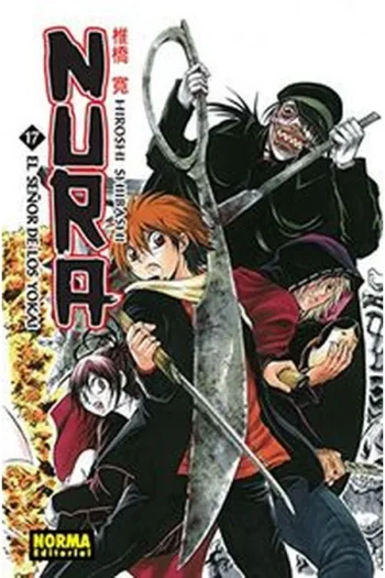 Portada del manga NURA EL SEÑOR DE LOS YOKAI 17 - Yakuza Manga