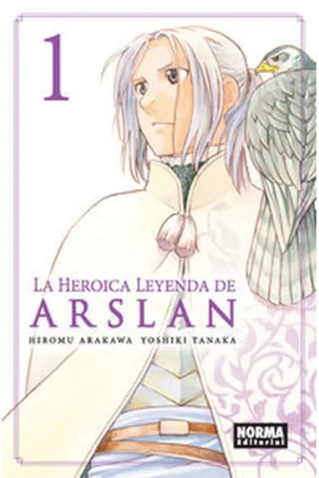 Portada del manga LA HEROICA LEYENDA DE ARSLAN 1 - Yakuza Manga
