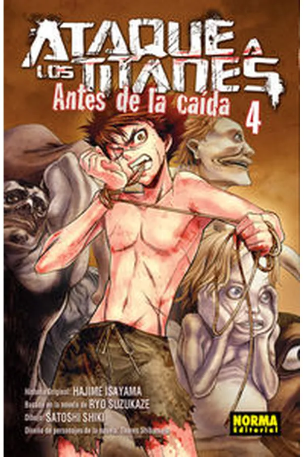 ATAQUE A LOS TITANES 4 ANTES DE LA CAIDA