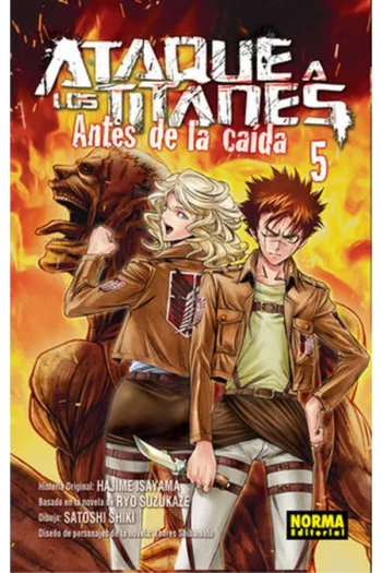 ATAQUE A LOS TITANES 5 ANTES DE LA CAIDA