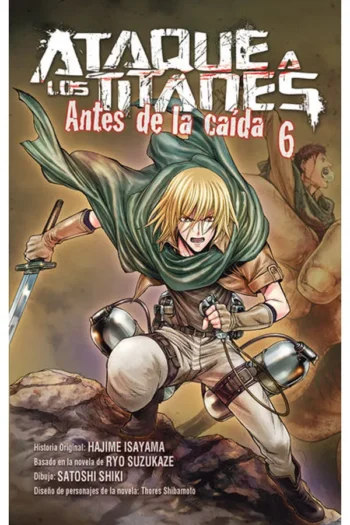 ATAQUE A LOS TITANES 6 ANTES DE LA CAIDA