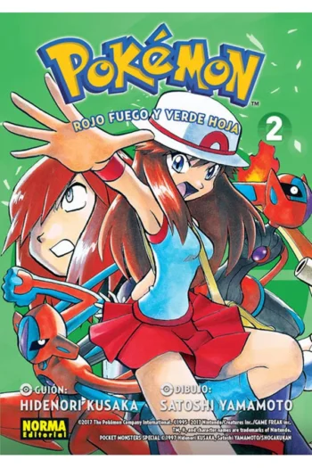 POKEMON 14 ROJO FUEGO Y VERDE HOJA 2
