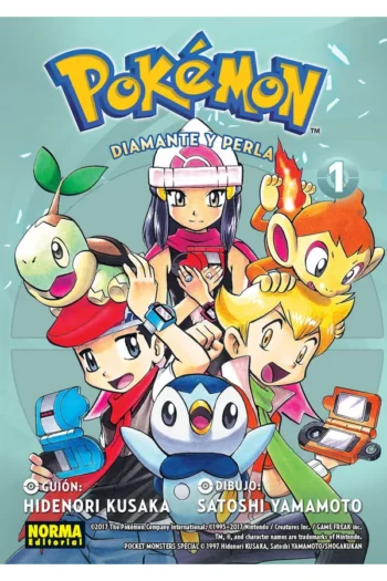 POKEMON 17 DIAMANTE Y PERLA 01