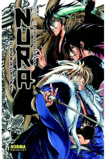 Portada del manga NURA EL SEÑOR DE LOS YOKAI 25 - Yakuza Manga