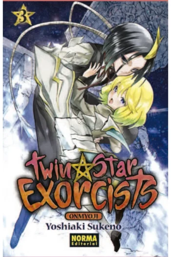 Portada del manga TWIN STAR EXORCISTS ONMYOUJI 3 - Yakuza Manga