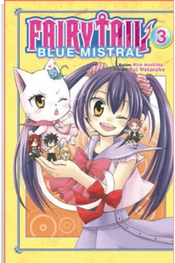 Portada del manga FAIRY TAIL BLUE MISTRAL 3 - Yakuza Manga