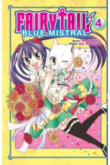 Portada del manga FAIRY TAIL BLUE MISTRAL 4 - Yakuza Manga
