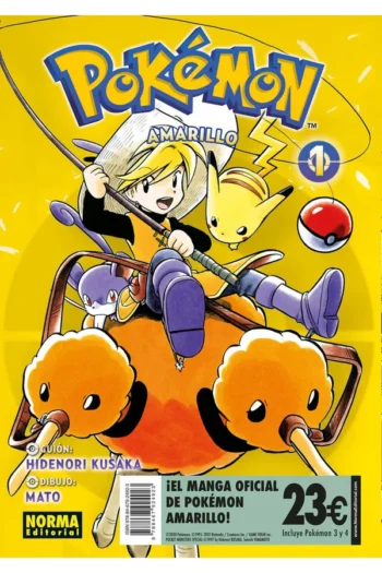 PACK INICIACION POKEMON AMARILLO 1 Y 2