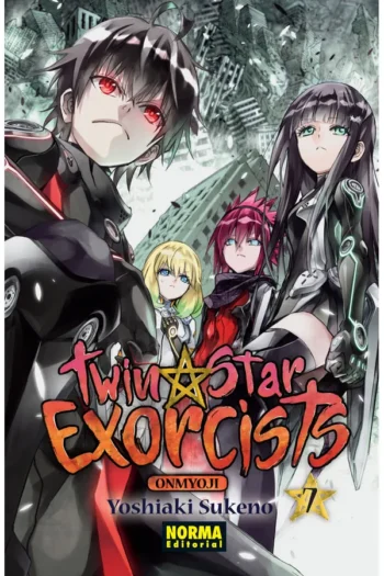 Portada del manga TWIN STAR EXORCISTS ONMYOUJI 7 - Yakuza Manga