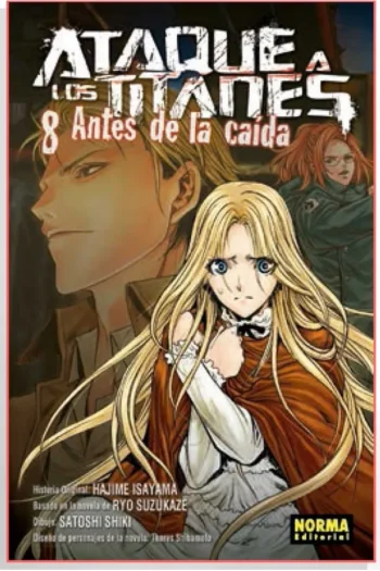 ATAQUE A LOS TITANES 8 ANTES DE LA CAIDA