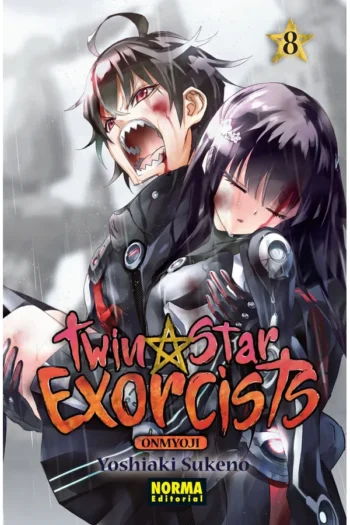 Portada del manga TWIN STAR EXORCISTS ONMYOUJI 8 - Yakuza Manga