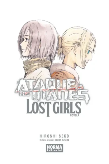 ATAQUE A LOS TITANES LOST GIRLS NOVELA