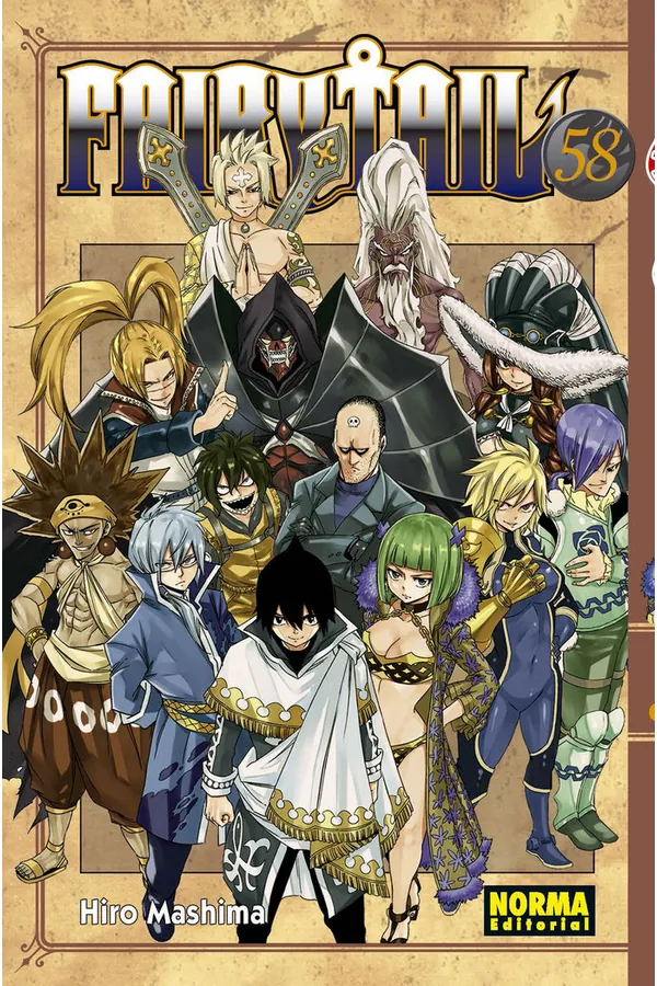 Portada del manga FAIRY TAIL 58 - Yakuza Manga