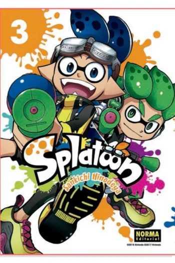 Portada del manga SPLATOON 3 - Yakuza Manga