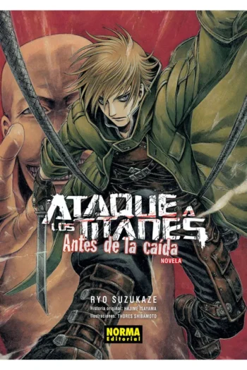 ATAQUE A LOS TITANES ANTES DE LA CAIDA NOVELA