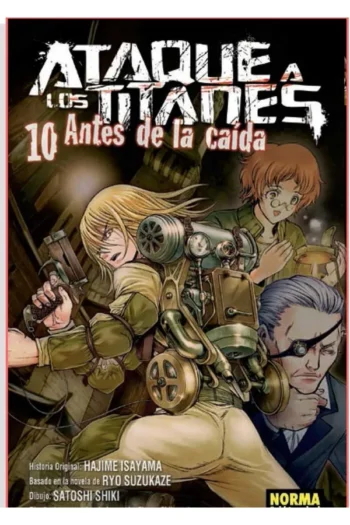 ATAQUE A LOS TITANES 10 ANTES DE LA CAIDA