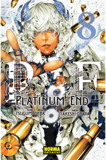 Portada del manga PLATINUM END 8 - Yakuza Manga