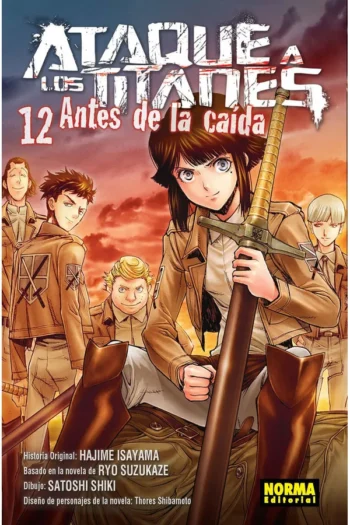 ATAQUE A LOS TITANES 12 ANTES DE LA CAIDA