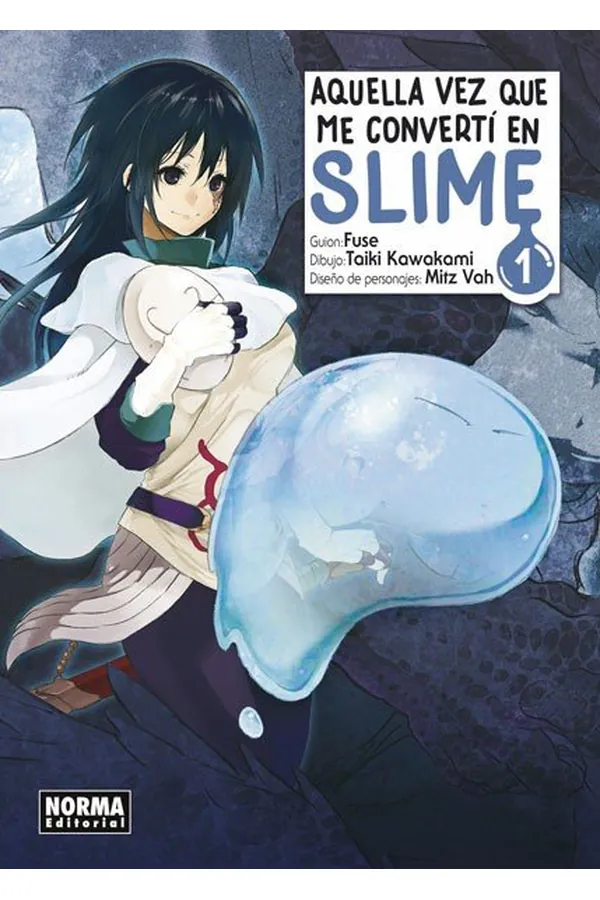 Portada del manga AQUELLA VEZ QUE ME CONVERTI EN SLIME 1 - Yakuza Manga