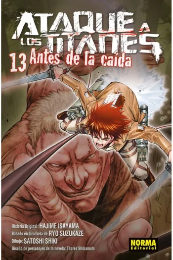 ATAQUE A LOS TITANES 13 ANTES DE LA CAIDA