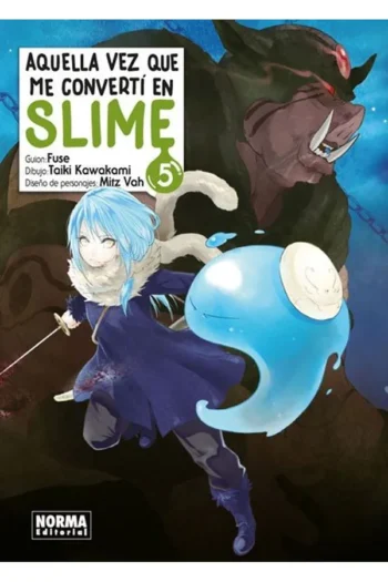 Portada del manga AQUELLA VEZ QUE ME CONVERTI EN SLIME 5 - Yakuza Manga