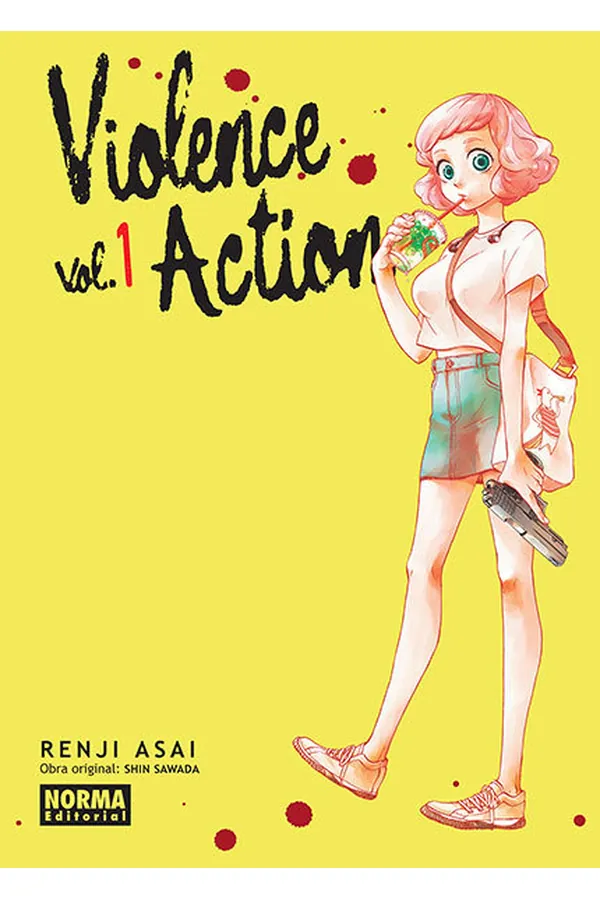 Portada del manga VIOLENCE ACTION 1 - Yakuza Manga