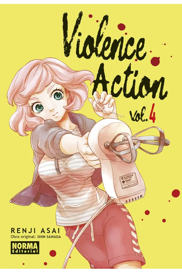 Portada del manga VIOLENCE ACTION 4 - Yakuza Manga