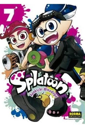 Portada del manga SPLATOON 7 - Yakuza Manga