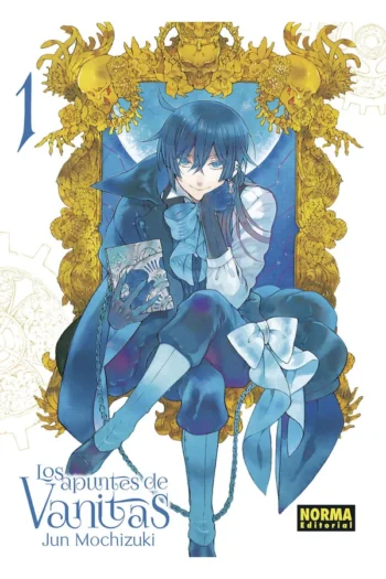 Portada del manga LOS APUNTES DE VANITAS 1 - Yakuza Manga