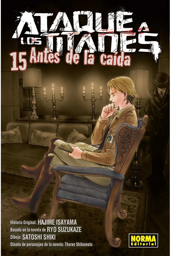 ATAQUE A LOS TITANES 15 ANTES DE LA CAIDA