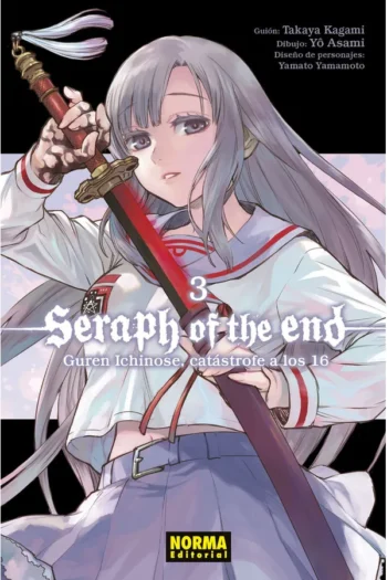 SERAPH OF THE END 3 GUREN ICHINOSE CATASTROFE A LOS DIECISE