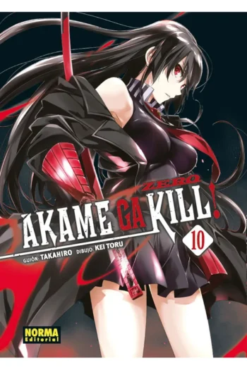 Portada del manga AKAME GA KILL ZERO 10 - Yakuza Manga