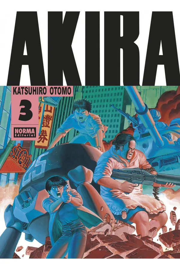 AKIRA 3 EDICION ORIGINAL B/N