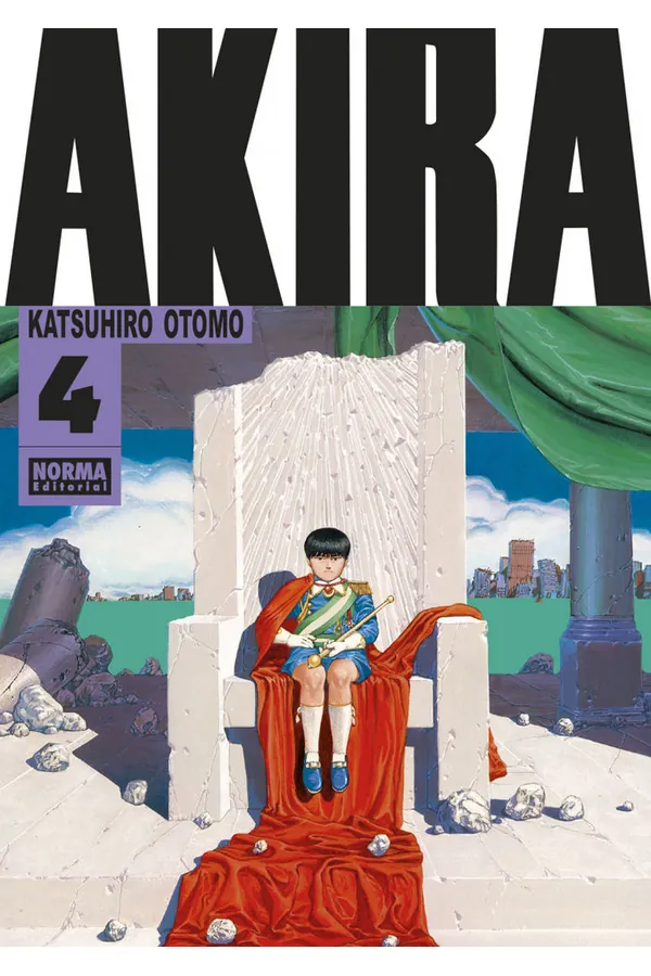 AKIRA 4 EDICION ORIGINAL B/N