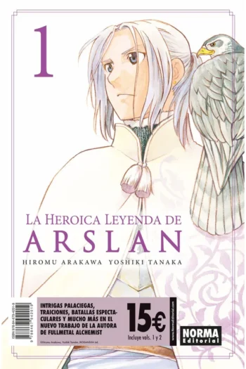 PACK INICIACION LA HEROICA LEYENDA DE ARSLAN 1 Y 2