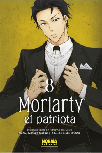 Portada del manga MORIARTY EL PATRIOTA 8 - Yakuza Manga