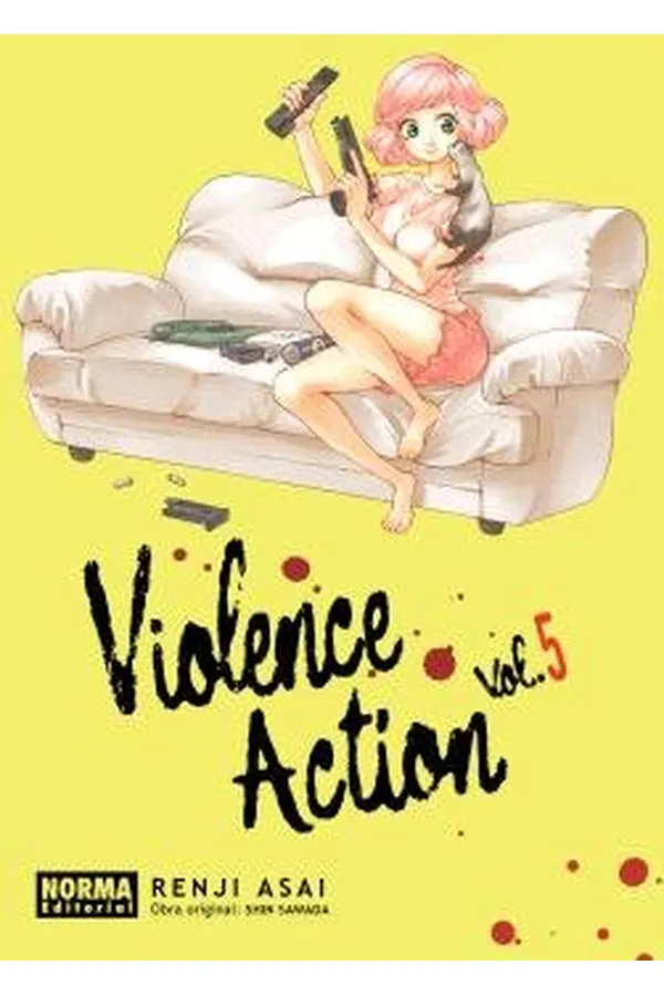 Portada del manga VIOLENCE ACTION 5 - Yakuza Manga