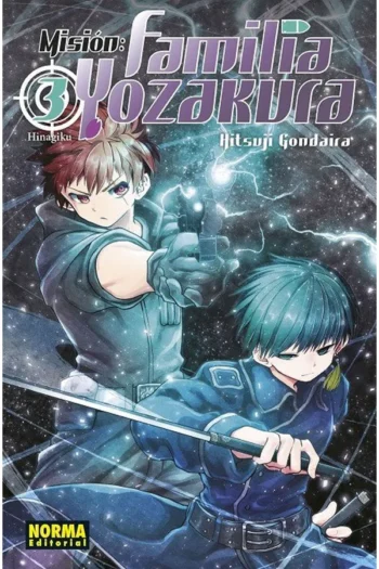 Portada del manga MISION FAMILIA YOZAKURA 3 - Yakuza Manga