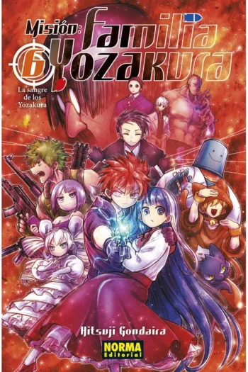 Portada del manga MISION FAMILIA YOZAKURA 6 - Yakuza Manga