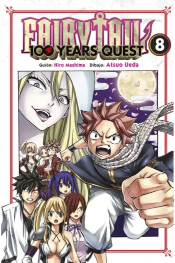 Portada del manga FAIRY TAIL 100 YEARS QUEST 8 - Yakuza Manga